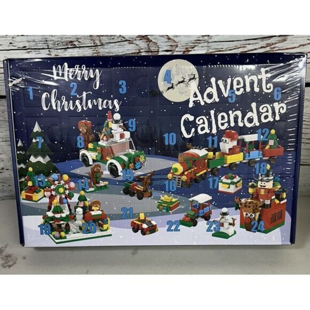 Advent Calendar 2023 Kids 24 Days‎ Building Blocks Toys Christmas Countdown New